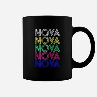 Nova First Name Retro Vintage Coffee Mug - Seseable