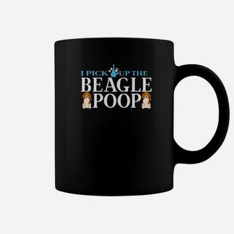 Novelty Fathers Day Dog Dad Funny Beagle Papa Gift Premium Coffee Mug - Seseable