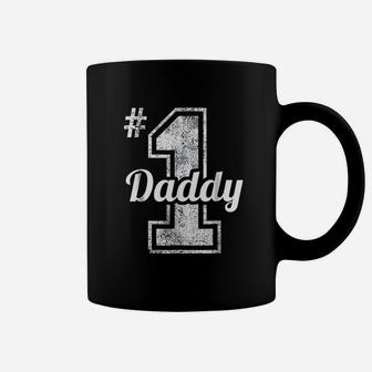 Number 1 Daddy Fathers Day, best christmas gifts for dad Coffee Mug - Seseable