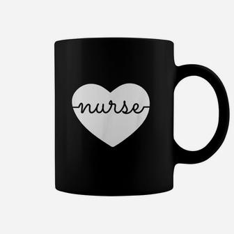 Nurse Heart I Love Nurses Coffee Mug - Seseable