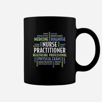 Nurse Practitioner Np Words For Np Gift Coffee Mug - Seseable