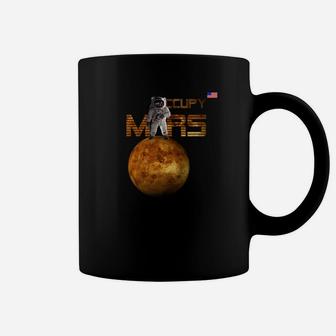 Occupy Mars Planet Space Science Astronomy Teacher Coffee Mug - Seseable