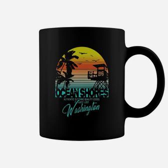 Ocean Shores Washington Beach Shirt Coffee Mug - Seseable