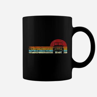 Off Road 4x4 Vintage Retro 70s Sunset Off Road Gift Coffee Mug - Seseable