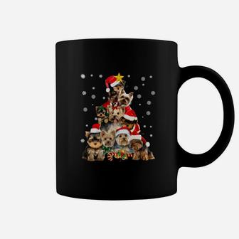 Official Yorkie Christmas Tree Xmas Gift For Yorkie Dog Shirt Coffee Mug - Seseable