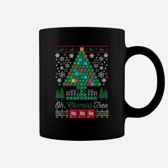 Oh Chemist Tree Merry Christmas Chemistree Chemistry Coffee Mug - Seseable