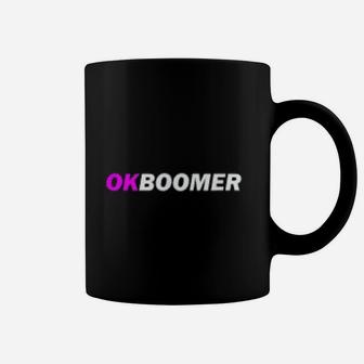 Ok Boomer Funny Millennial Gen Z Coffee Mug - Seseable