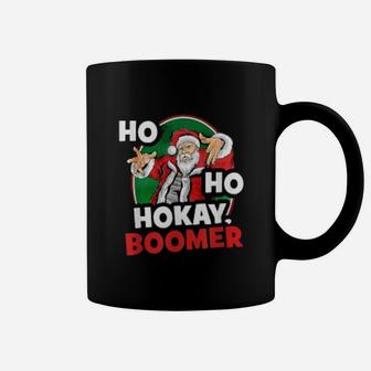 Ok Boomer Ho Ho Hokay Boomer Coffee Mug - Seseable
