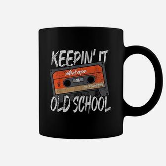 Old School Hip Hop 80s 90s Vintage Mixtape Cassette Tape Coffee Mug - Seseable
