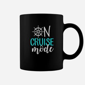 On Cruise Mode Cruise Vacation Family Trendy Coffee Mug - Seseable