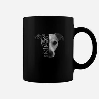 Once You Go Jack Russell Terrier Quote For Dog Lover Coffee Mug - Seseable