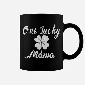 One Lucky Mama St Patricks Day Retro Vintage Coffee Mug - Seseable