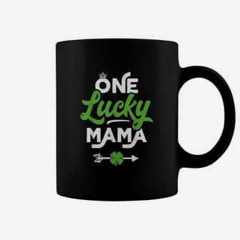 One Lucky Mama Women Cute St Patricks Day Coffee Mug - Seseable