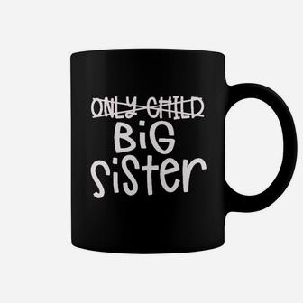 Only Child To Big Sister birthday Coffee Mug | Seseable UK