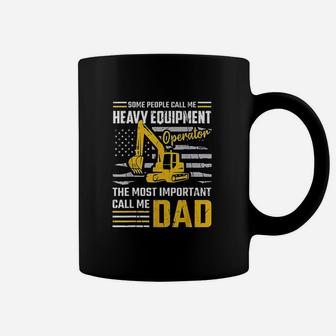 Operator Construction Dad Excavator Coffee Mug - Seseable