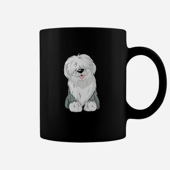 Original Old English Sheepdog Puppy Coffee Mug - Seseable