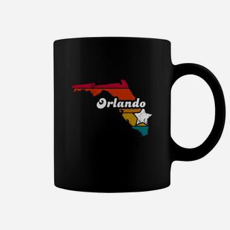 Orlando Florida Vintage Distressed Souvenir Coffee Mug - Seseable