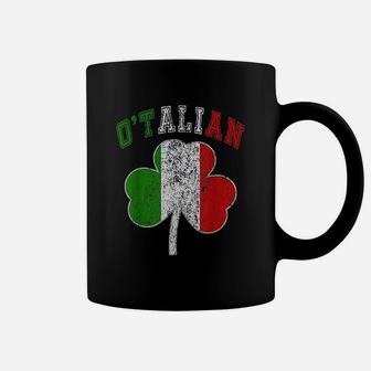 Otalian St Patricks Day Italian Italy Flag Italia Coffee Mug - Seseable