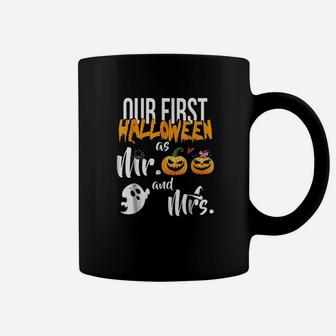 Our First Halloween As Mr. And Mrs. Coffee Mug - Seseable