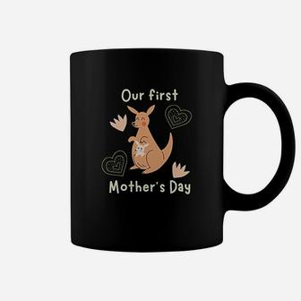 Our First Mothers Day Kangurul Funny Animal Lover Coffee Mug - Seseable