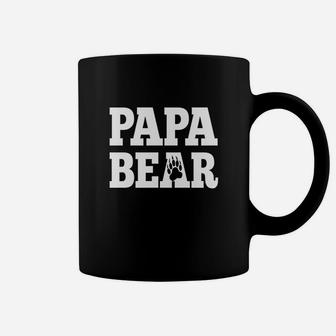 Papa Bear And Mama Bear And Baby Bear Family Couple T Shirt Coffee Mug - Seseable
