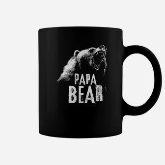 Papa Bear Best Dad Coffee Mug - Seseable