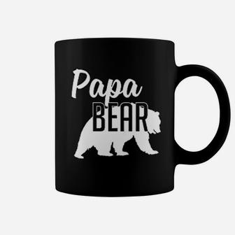 Papa Bear Dad And Fathers Day, best christmas gifts for dad Coffee Mug - Seseable