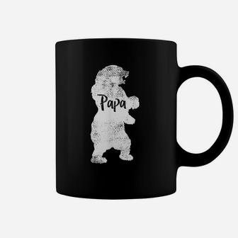 Papa Bear For Camping Fathers Day Or Daddy Bear Coffee Mug - Seseable