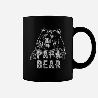 Papa Bear Proud Dad Coffee Mug - Seseable