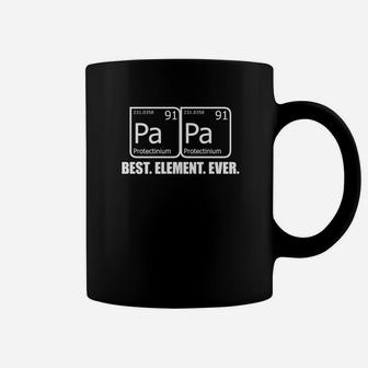 Papa Best Element Ever Funny Fathers Day Grandpa Gif Coffee Mug - Seseable