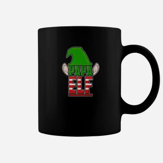 Papa Elf Christmas Dad Daddy Grandpa Santa Elves Coffee Mug - Seseable
