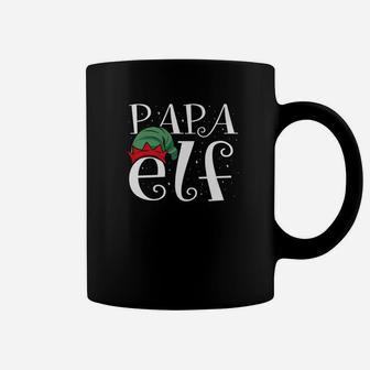 Papa Elf Dads Christmas Family Matching Coffee Mug - Seseable