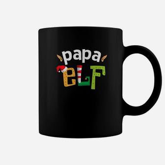 Papa Elf Elf Squad Dad Family Christmas Matching Coffee Mug - Seseable