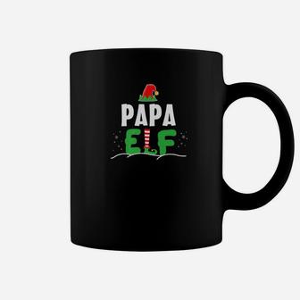Papa Elf Funny Matching Family Christmas Coffee Mug - Seseable