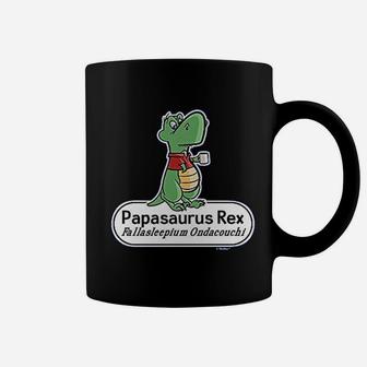 Papa Gifts Papasaurus Rex Funny Scientific Name Coffee Mug - Seseable