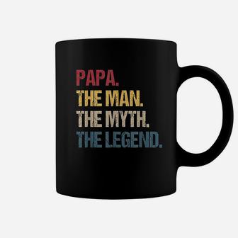 Papa Man Myth Legend Vintage Coffee Mug - Seseable