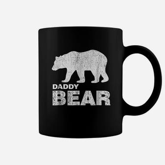 Papa Or Daddy Bear Distressed Coffee Mug - Seseable