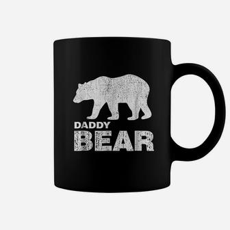 Papa Or Daddy Bear Distressed, dad birthday gifts Coffee Mug - Seseable