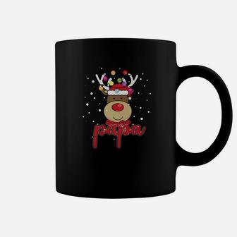Papa Reindeer Shirt Matching Christmas Family Shirt Coffee Mug - Seseable