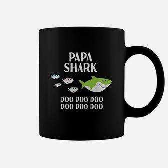Papa Shark Doo Doo Christmas Christmas Gifts Coffee Mug - Seseable