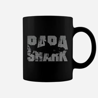 Papa Shark Funny Shark, best christmas gifts for dad Coffee Mug - Seseable