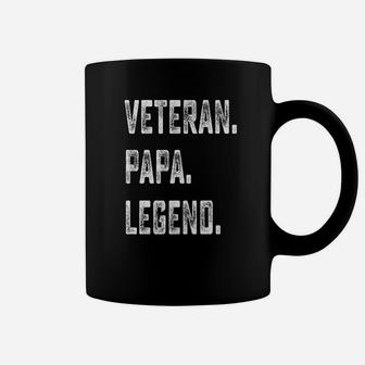Papa Veteran Papa Legend, best christmas gifts for dad Coffee Mug - Seseable