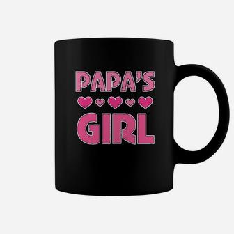 Papas Girl, dad birthday gifts Coffee Mug - Seseable