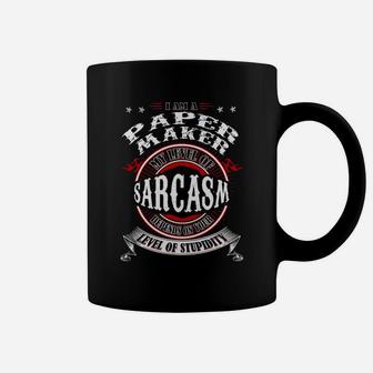 Paper Maker Sarcasm Coffee Mug - Seseable