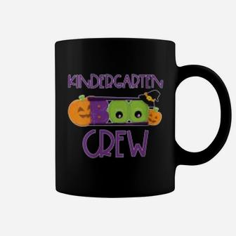 Paraprofessional Kindergarten Boo Crew Halloween Pumpkin Coffee Mug - Seseable