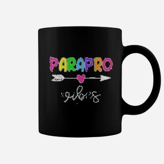 Paraprofessional Vibes Teacher Assistant School Gift Coffee Mug - Seseable