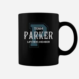 Parker Shirts - Team Parker Lifetime Member Name Shirts Coffee Mug - Seseable