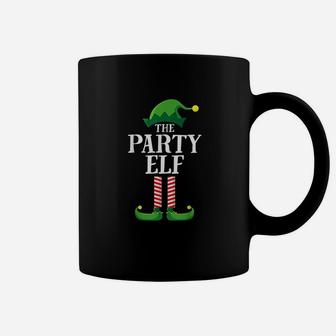 Party Elf Matching Family Group Christmas Party Pajama Coffee Mug - Seseable