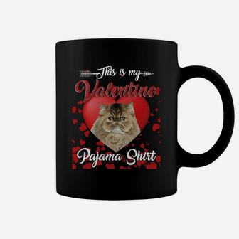 Persian Lovers This Is My Valentine Pajama Shirt Great Valentines Gift Coffee Mug - Seseable