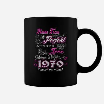 Personalisiertes Tassen Perfekte Frau 1970, Geburtstagsdesign - Seseable